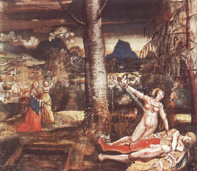 Niklaus Deutsch Pyramus and Thisbe France oil painting art